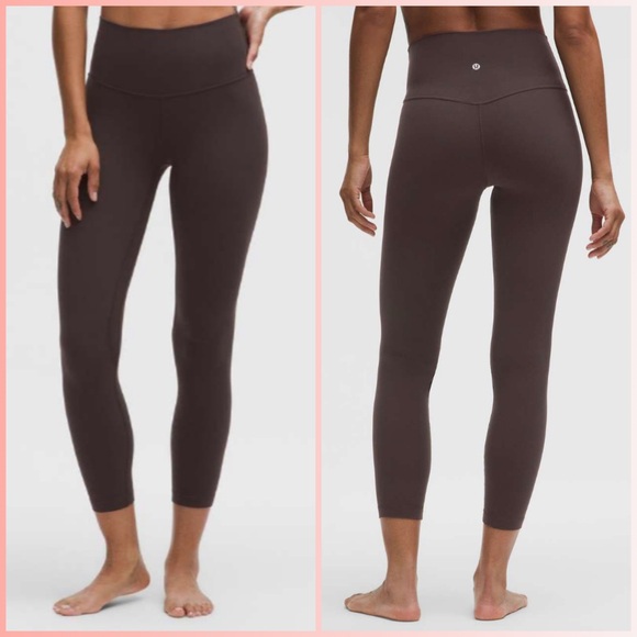 Lululemon Align High-Rise Pant 25" Sequoia brown size 4 NWT - Picture 1 of 2